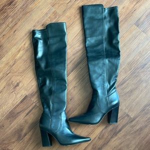 Vince Camuto Over the Knee Leather Boots